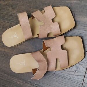 V&M "H" Italian Sandals